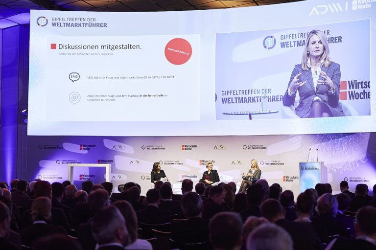 Gipfeltreffen der Weltmarkfuehrer 2019