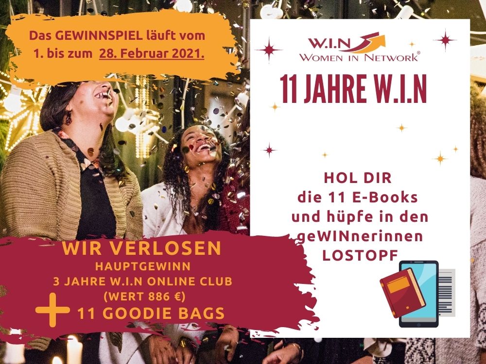 11 Jahre WIN 11 Jahre WIN E-Books Gewinnspiel