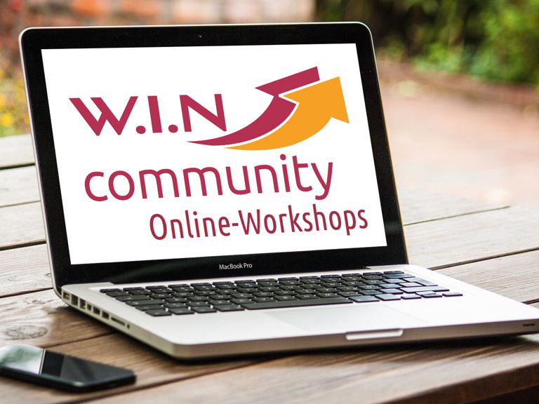 W.I.N Onlineworkshops (Banner Ankündigung) W.I.N Onlineworkshops (Banner Ankündigung)