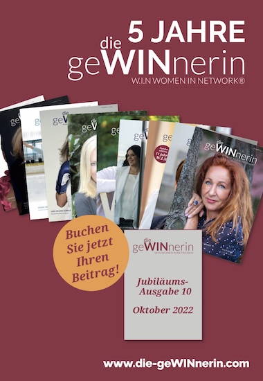 geWINnerin Jubiläumsausgabe 10 geWINnerin Jubiläumsausgabe 10